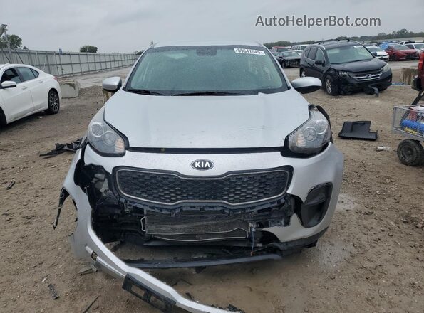KNDPM3AC3J7338594 2018 KIA SPORTAGE Серебряный Вид спереди
