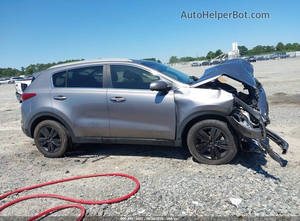 KNDPM3AC3J7344587 2018 KIA SPORTAGE Gray Вид щитка приладів