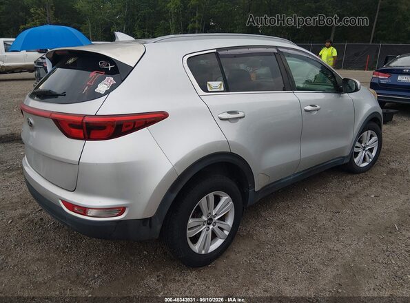 KNDPM3AC3J7413553 2018 KIA SPORTAGE Silver უკანა მარჯვენა