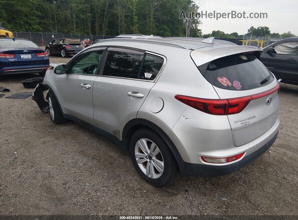 KNDPM3AC3J7413553 2018 KIA SPORTAGE Silver უკანა მარცხენა