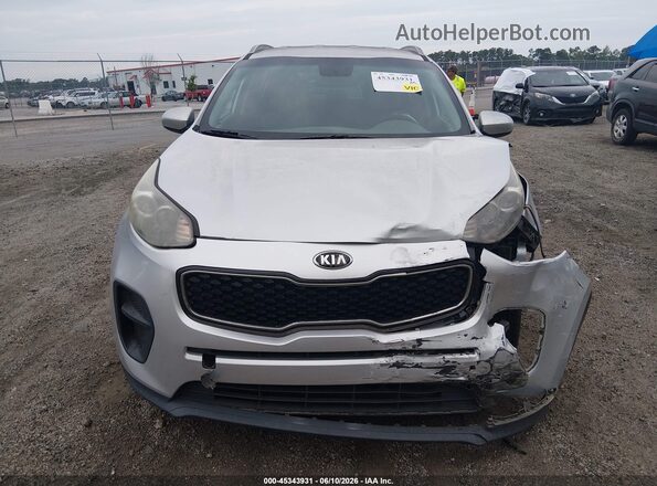 KNDPM3AC3J7413553 2018 KIA SPORTAGE Silver ხელსაწყოთა პანელის ხედი