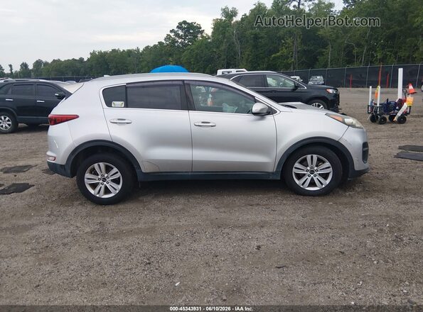 KNDPM3AC3J7413553 2018 KIA SPORTAGE Silver უკანა სალონის ხედი