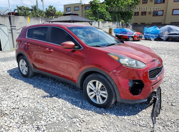 KNDPM3AC3J7447461 2018 KIA SPORTAGE Red 