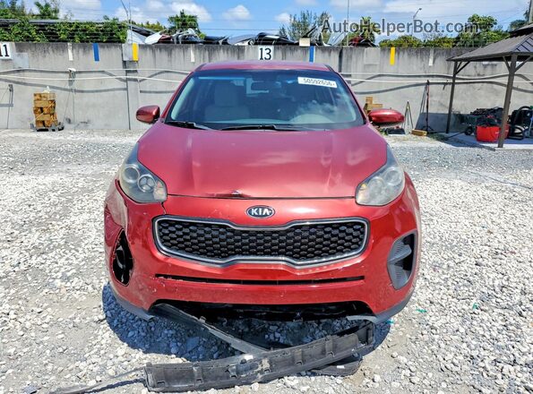 KNDPM3AC3J7447461 2018 KIA SPORTAGE Red 
