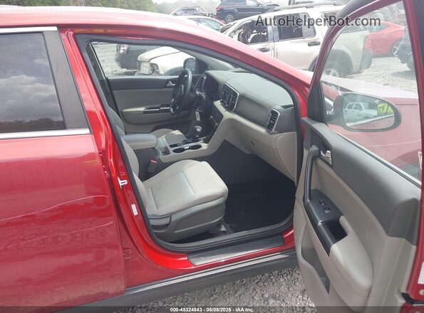 KNDPM3AC3K7539865 2019 KIA SPORTAGE Red Սալոնի դիմացի տեսք