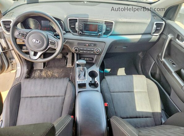 KNDPM3AC3K7562045 2019 KIA SPORTAGE Серебряный Вид панели приборов