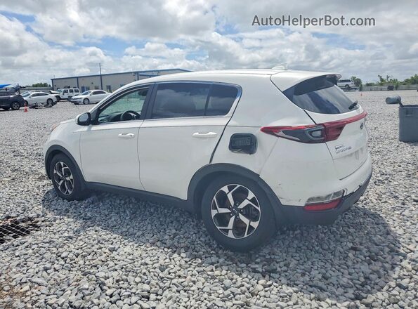 KNDPM3AC3L7656038 2020 KIA SPORTAGE White Հետևի ձախ