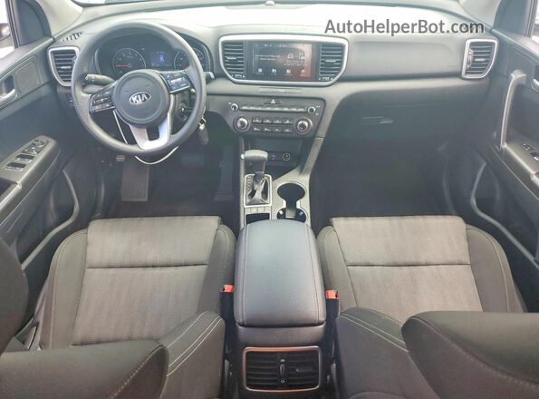 KNDPM3AC3L7656038 2020 KIA SPORTAGE White Առջևի վահանակի տեսք