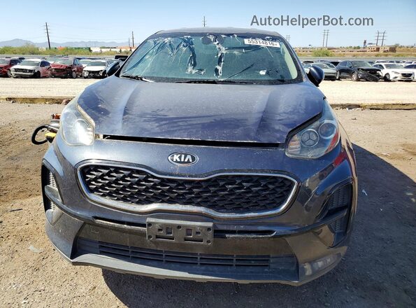 KNDPM3AC3L7747665 2020 KIA SPORTAGE Charcoal Դիմացի տեսք