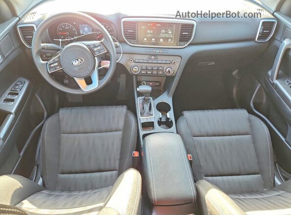 KNDPM3AC3L7823451 2020 KIA SPORTAGE Silver Widok deski rozdzielczej