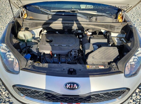 KNDPM3AC3L7823451 2020 KIA SPORTAGE Silver Widok komory silnika