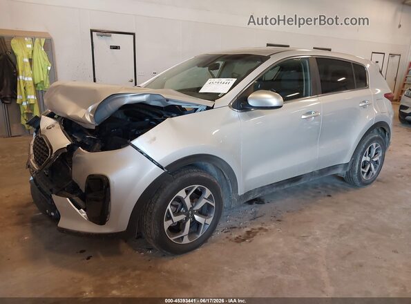 KNDPM3AC3M7846942 2021 KIA SPORTAGE Silver Передня ліва чверть