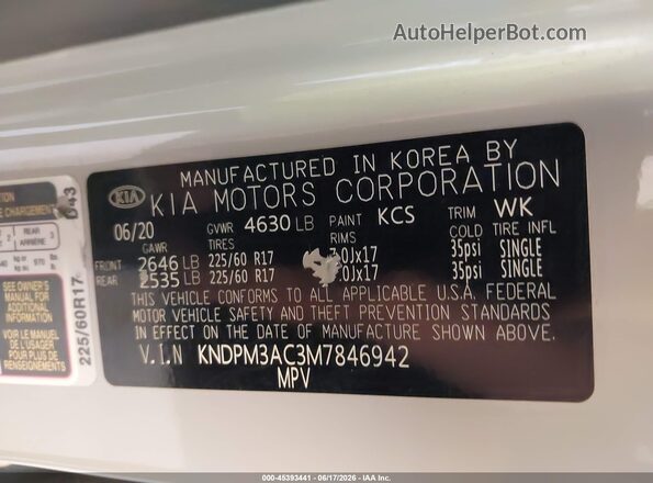 KNDPM3AC3M7846942 2021 KIA SPORTAGE Silver Вид підкапотного простору