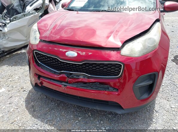 KNDPM3AC4H7159006 2017 KIA SPORTAGE Red Front view
