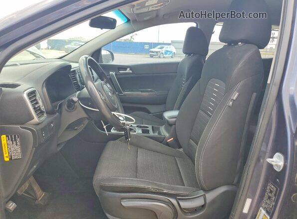 KNDPM3AC4J7318662 2018 KIA SPORTAGE Blue Սալոնի դիմացի տեսք