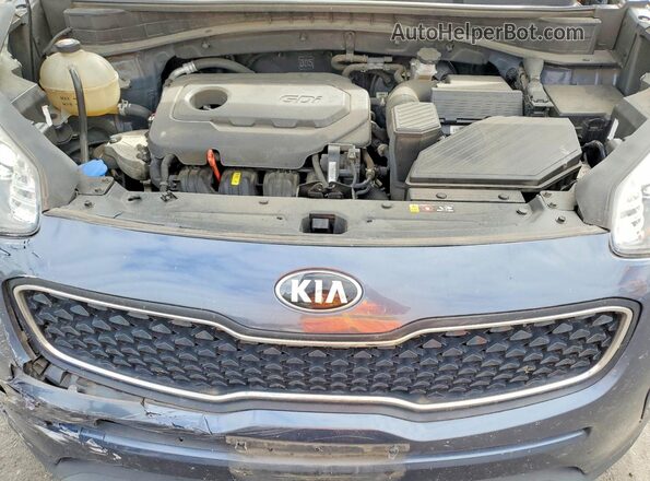 KNDPM3AC4J7337650 2018 KIA SPORTAGE Gray Rear interior view