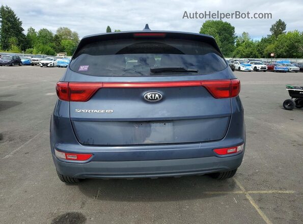 KNDPM3AC4J7337650 2018 KIA SPORTAGE Gray Rear view