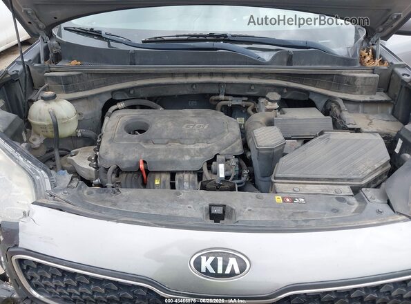KNDPM3AC4J7431561 2018 KIA SPORTAGE Gray Հետևի տեսք