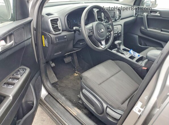 KNDPM3AC4K7624701 2019 KIA SPORTAGE Gray წინა პანელის ხედი
