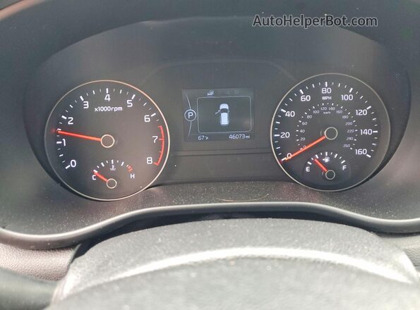 KNDPM3AC4K7624701 2019 KIA SPORTAGE Gray ხელსაწყოთა პანელის ხედი