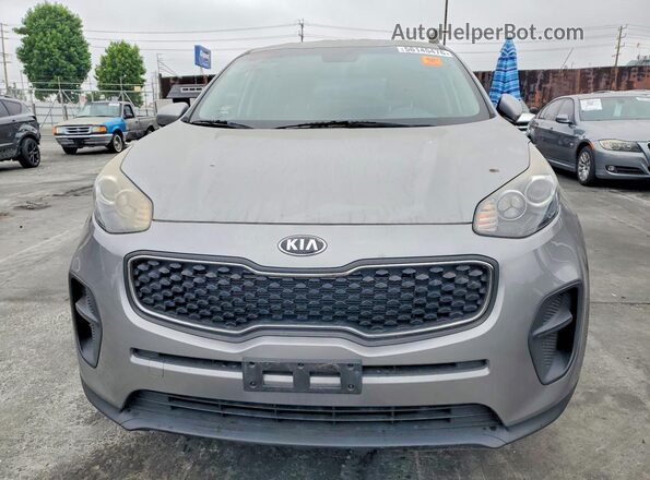 KNDPM3AC4K7624701 2019 KIA SPORTAGE Gray წინა ხედი