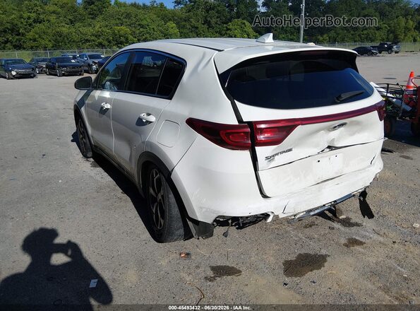 KNDPM3AC4L7701066 2020 KIA SPORTAGE White Задня ліва чверть