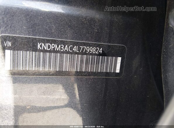 KNDPM3AC4L7799824 2020 KIA SPORTAGE Blue Engine compartment view