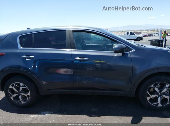 KNDPM3AC4L7799824 2020 KIA SPORTAGE Blue Rear interior view