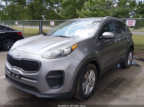 KNDPM3AC5H7111336 2017 KIA SPORTAGE Серый Передняя левая четверть