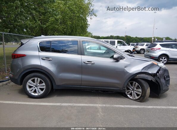 KNDPM3AC5H7111336 2017 KIA SPORTAGE Серый Вид задней части салона