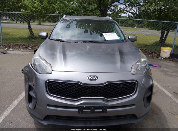 KNDPM3AC5H7111336 2017 KIA SPORTAGE Серый Вид щитка приборов