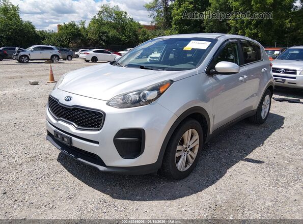 KNDPM3AC5J7480476 2018 KIA SPORTAGE Silver Передня ліва чверть