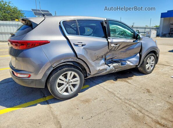 KNDPM3AC5J7482115 2018 KIA SPORTAGE Silver Trasero derecho