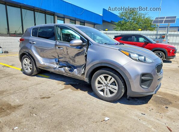 KNDPM3AC5J7482115 2018 KIA SPORTAGE Silver Delantero derecho