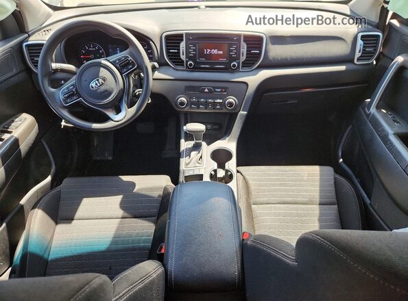 KNDPM3AC5J7482115 2018 KIA SPORTAGE Silver Vista del salpicadero