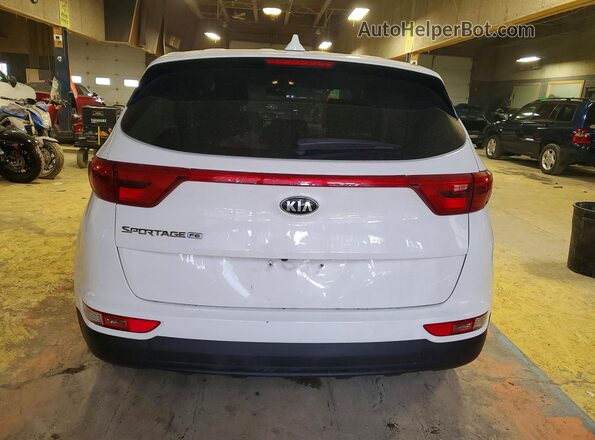 KNDPM3AC5K7548194 2019 KIA SPORTAGE White Հետևի տեսք