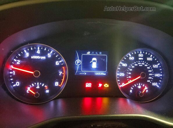 KNDPM3AC5K7548194 2019 KIA SPORTAGE White Սարքավորումների վահանակի տեսք