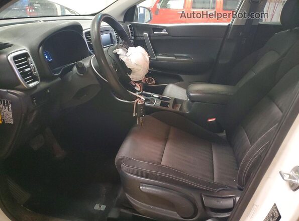 KNDPM3AC5K7548194 2019 KIA SPORTAGE White Սալոնի դիմացի տեսք