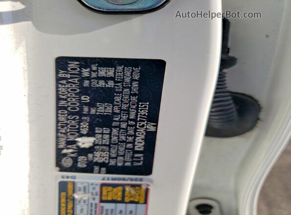 KNDPM3AC5L7736151 2020 KIA SPORTAGE White 