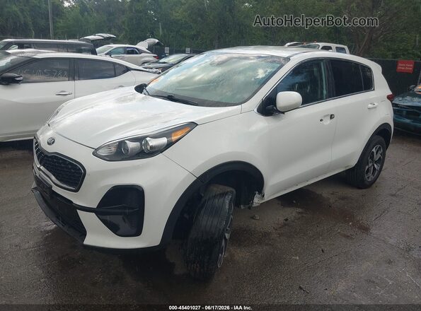 KNDPM3AC5L7759381 2020 KIA SPORTAGE White Vista tres cuartos delantera izquierda
