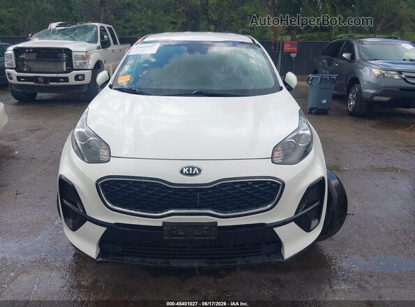 KNDPM3AC5L7759381 2020 KIA SPORTAGE White Vista del salpicadero