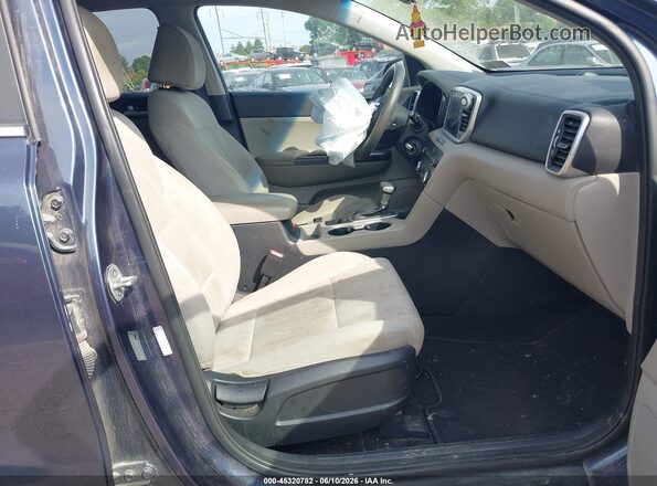 KNDPM3AC5L7813519 2020 KIA SPORTAGE Blue Սալոնի դիմացի տեսք