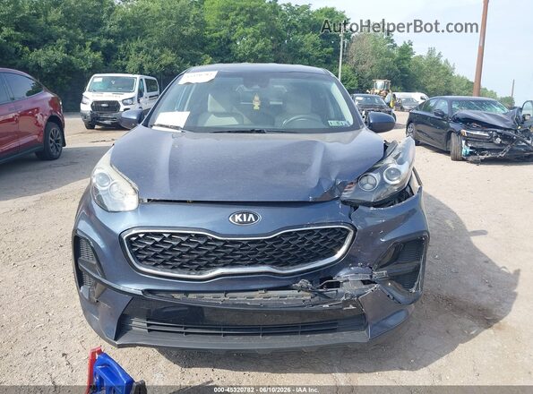 KNDPM3AC5L7813519 2020 KIA SPORTAGE Blue Սալոնի հետևի տեսք