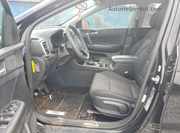 KNDPM3AC5L7826657 2020 KIA SPORTAGE Черный Вид салона спереди