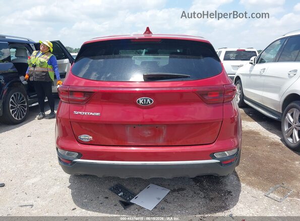 KNDPM3AC5M7843833 2021 KIA SPORTAGE Burgundy 
