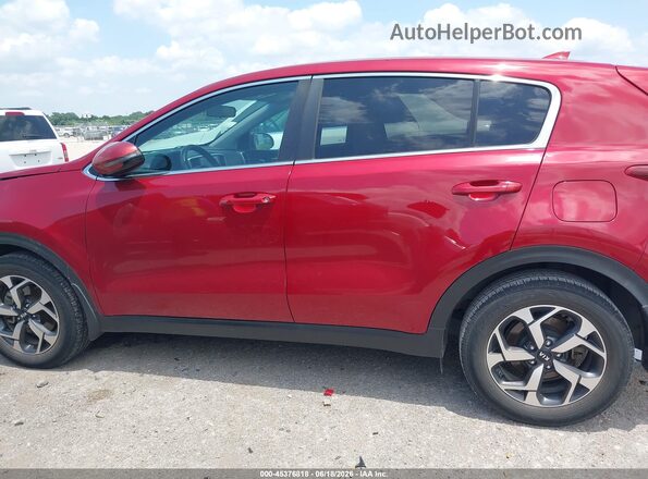 KNDPM3AC5M7843833 2021 KIA SPORTAGE Burgundy სალონის 360-გრადუსიანი ხედი