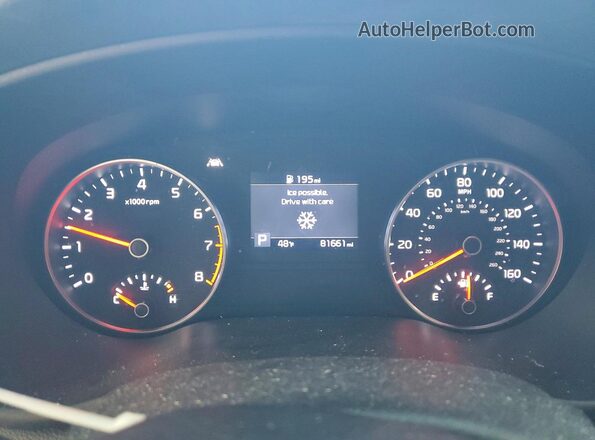 KNDPM3AC5M7867436 2021 KIA SPORTAGE Burgundy Instrument cluster view