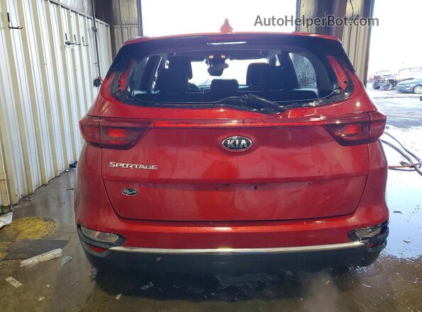 KNDPM3AC5M7867436 2021 KIA SPORTAGE Burgundy Rear view
