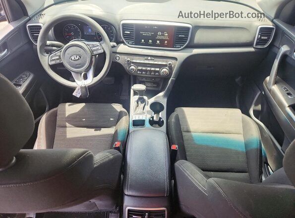 KNDPM3AC5N7015170 2022 KIA SPORTAGE Black Առջևի վահանակի տեսք