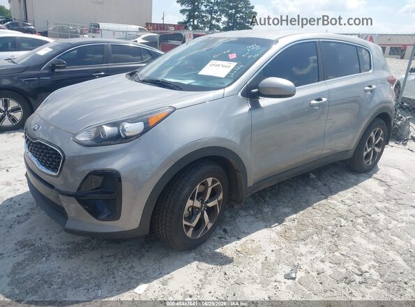 KNDPM3AC5N7948373 2022 KIA SPORTAGE Gray Առջևի ձախ երեք քառորդ տեսարան